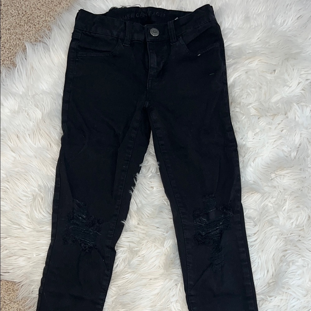 American Eagle Outfitters Black Kids Jeans